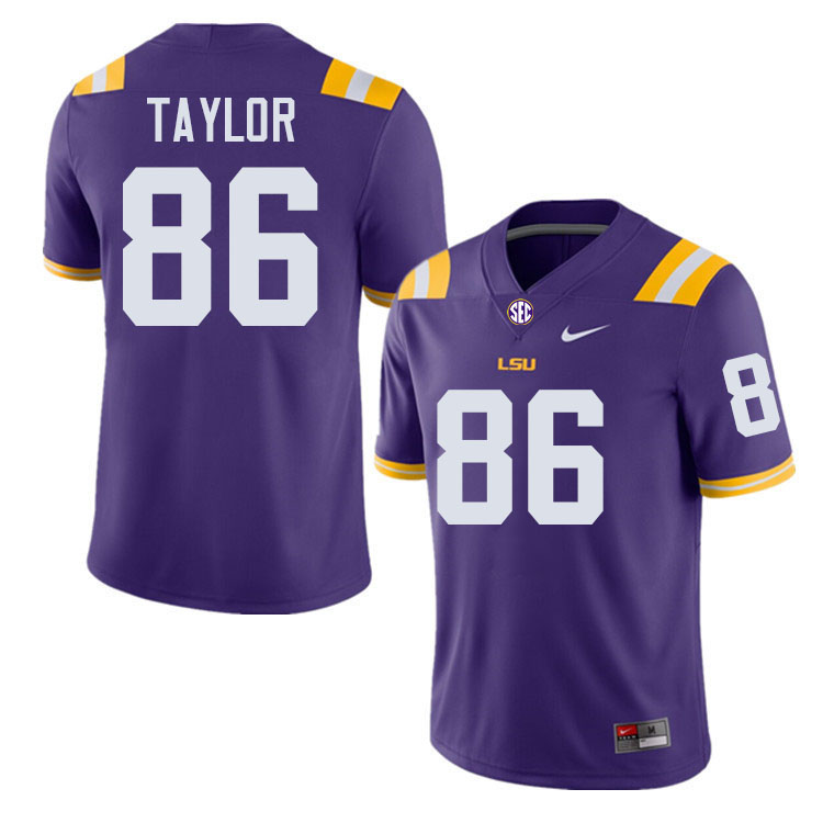 Mason Taylor LSU Tigers Jersey,Louisiana State University Tigers Football Jersey-Purple